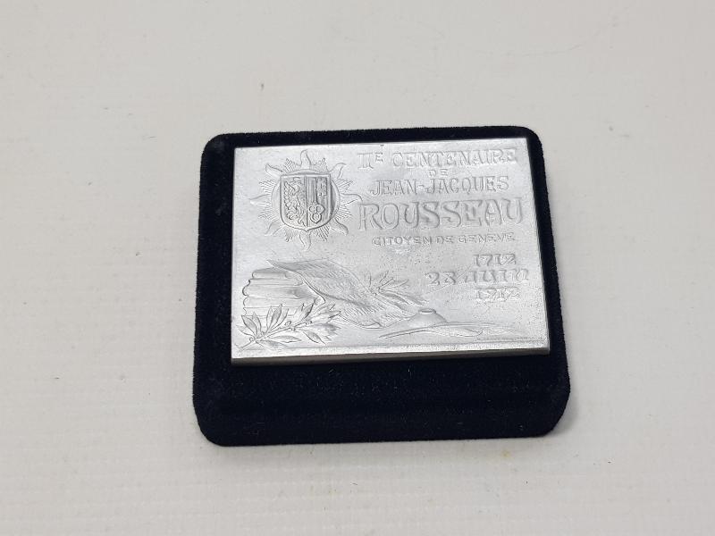 1912 JEAN JACQUES ROUSSEAU MADALYA