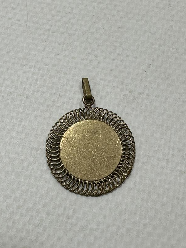 MERYEM ANA GÖRSELLİ ALTIN KAPLAMA KOLYE UCU