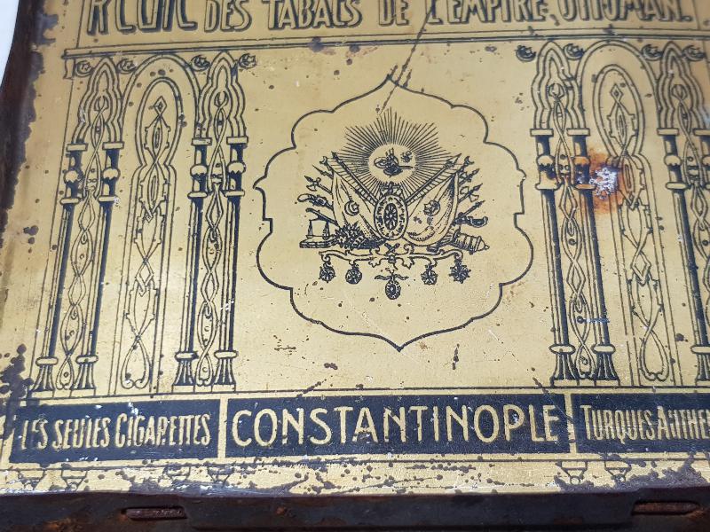 OSMANLI DEVLET ARMALI SİGARA KUTUSU