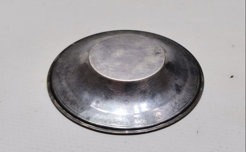 OSMANLI DÖNEMİ AZNAVUR İŞÇİLİKLİ GÜMÜŞ ÇAY TABAĞI