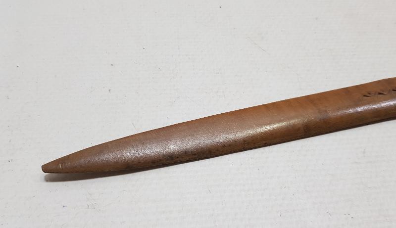 OSMANLI DÖNEMİ BALIK FORMLU ŞİMŞİR ZARF AÇACAĞI