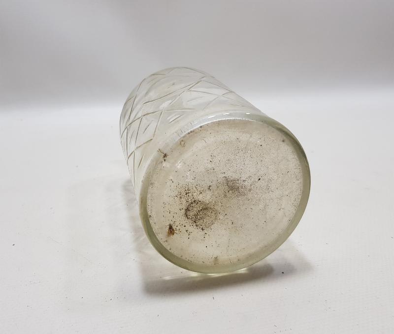 OSMANLI DÖNEMİ BEYKOZ İŞİ BİLLUR CAM ŞİŞE