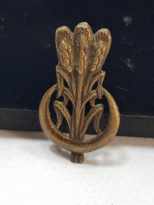 OSMANLI DÖNEMİ ÇOK NADİR JANDARMA ŞAPKA KOKARTI