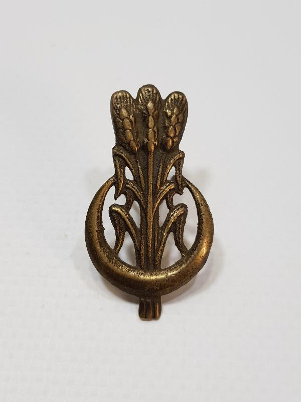 OSMANLI DÖNEMİ ÇOK NADİR JANDARMA ŞAPKA KOKARTI