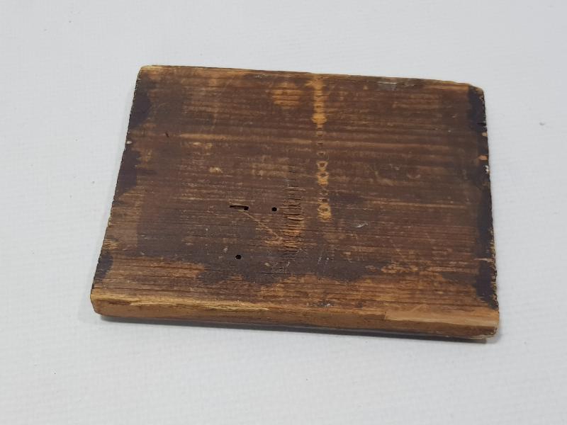 OSMANLI DÖNEMİ RUM İŞİ EL BOYAMA AHŞAP İKONA