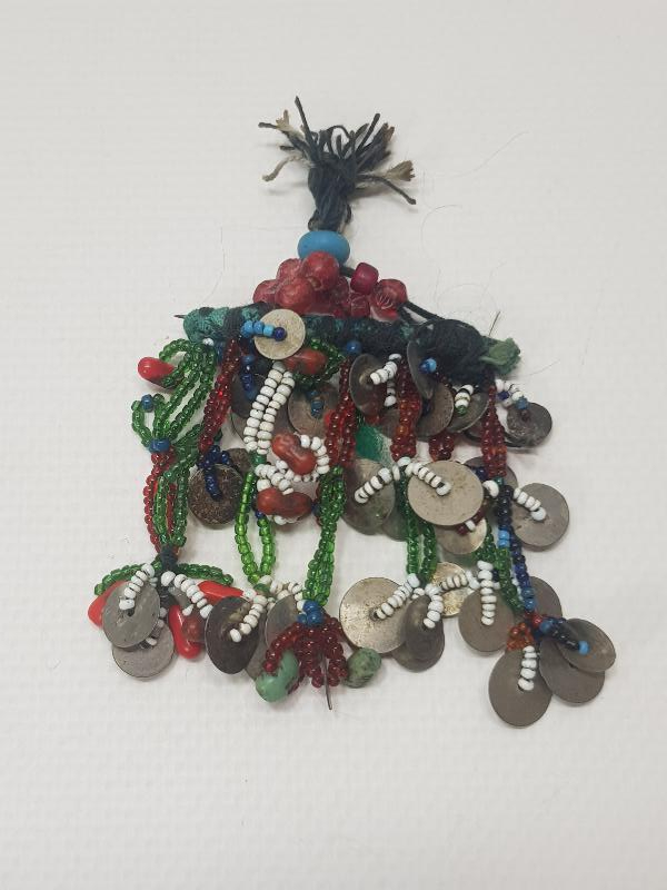 OSMANLI DÖNEMİ YÖRÜK TÜRKMEN BONCUK İŞLEME NAZARLIK