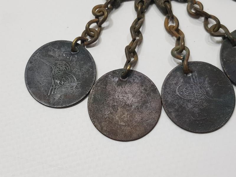 SULTAN ABDÜLAZİZ DÖNEMİ PARLARLA SÜSLÜ AY YILDIZLI FES SÜSÜ - AT SÜSÜ