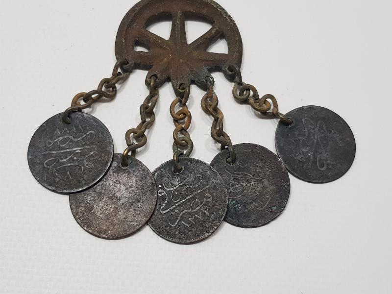 SULTAN ABDÜLAZİZ DÖNEMİ PARLARLA SÜSLÜ AY YILDIZLI FES SÜSÜ - AT SÜSÜ