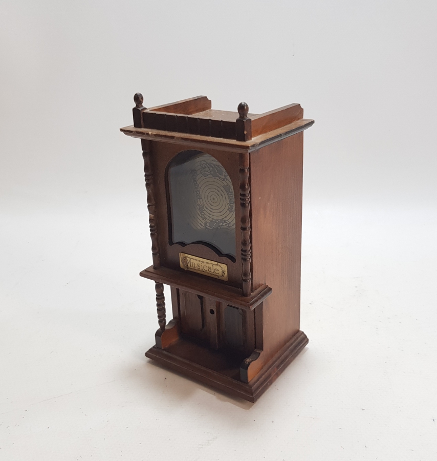 ANTİKA AHŞAP MÜZİK KUTUSU