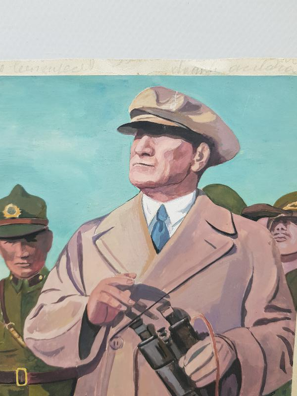 ATATÜRK ASKERİ HAVACILIK TATBİKATINDA RESİM