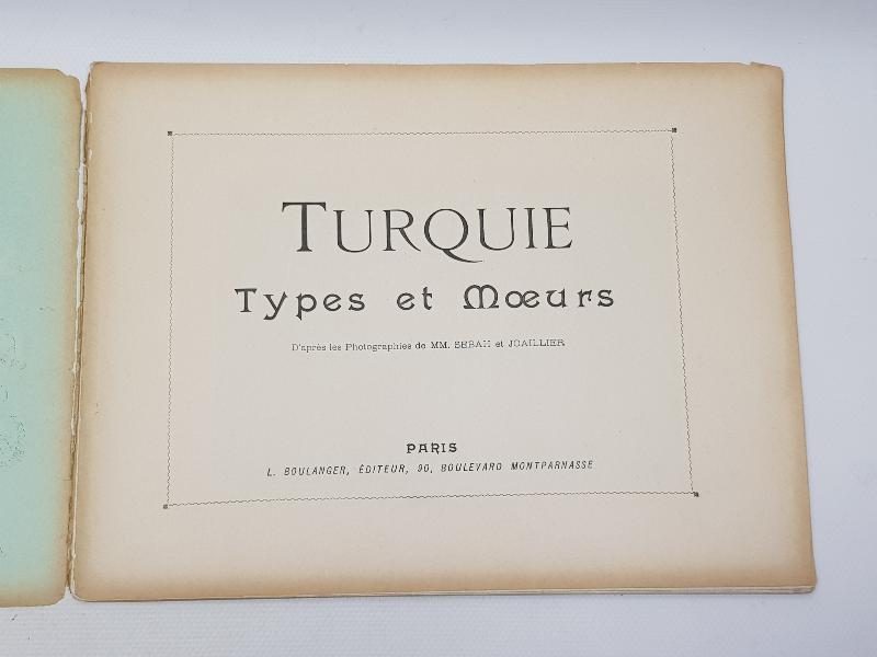 AUTOUR DU MONDE TURQUIE - OSMANLI SAYISI GRAVÜR ALBÜMÜ ÇOK NADİR