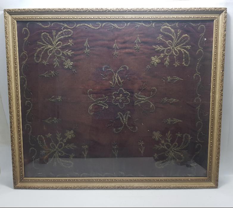 OSMANLI DÖNEMİ ALTIN SIRMA İŞLEMELİ BİNDALLI BOHÇA