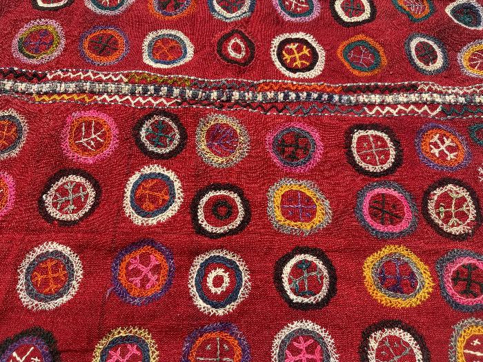 OSMANLI DÖNEMİ AYVALIK - BERGAMA YEDİ MAHALLE İHRAMLIK KİLİM ÇOK NADİR