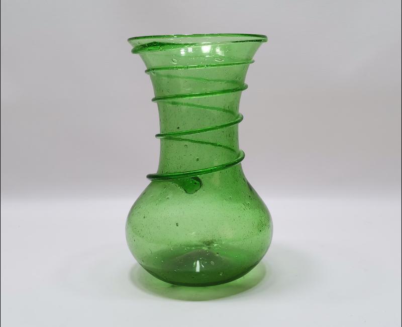 OSMANLI DÖNEMİ FARKLI FORMDA KOPARMA CAM VAZO