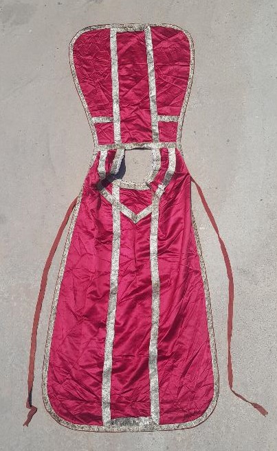 OSMANLI DÖNEMİ RUM İŞİ İPEK PAPAZ ELBİSESİ