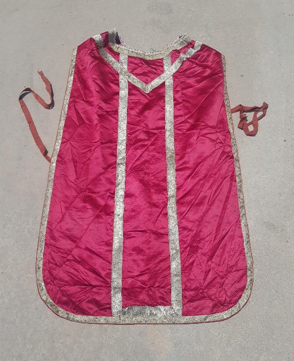 OSMANLI DÖNEMİ RUM İŞİ İPEK PAPAZ ELBİSESİ