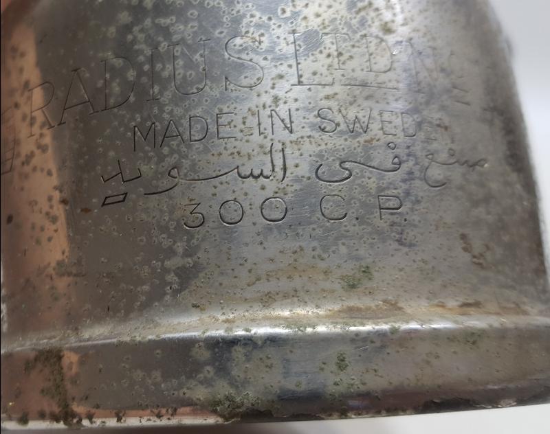 OSMANLICA YAZILI RADIUS MARKA LÖKÜS