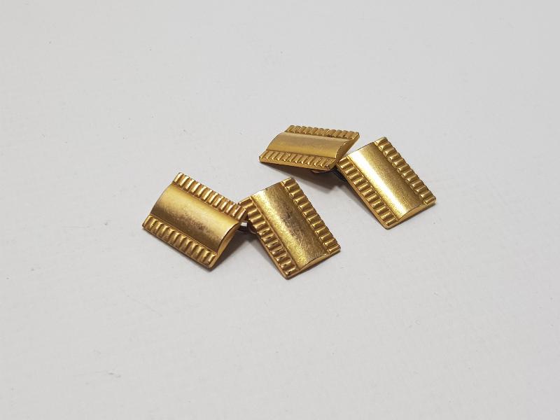 ANTİKA ALTIN KAPLAMA KOL DÜĞMELERİ