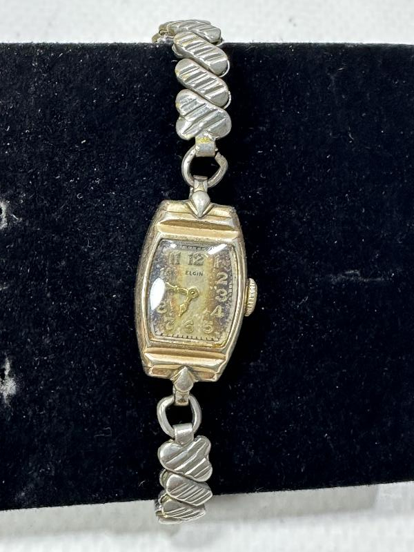 ANTİKA ELGIN MARKA ALTIN KAPLAMA BAYAN KOL SAATİ