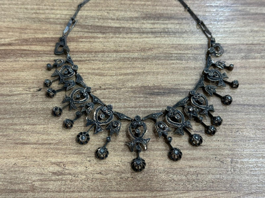 OSMANLI DÖNEMİ SU YOLU MODEL ÇOK NADİR ELMAS GERDANLIK 