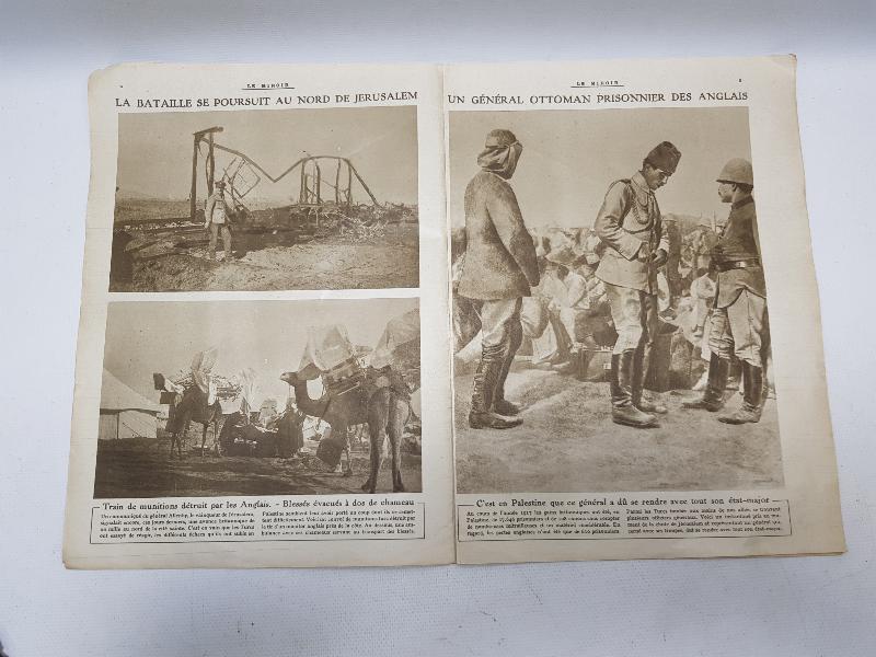 1. DÜNYA SAVAŞI 1918 TARİHLİ LE MİROİR DERGİSİ