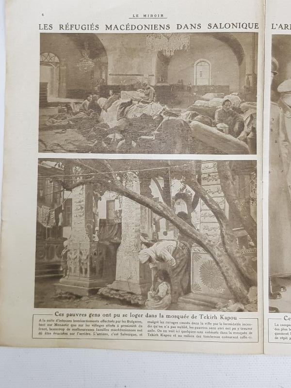 1. DÜNYA SAVAŞI 1918 TARİHLİ LE MİROİR DERGİSİ