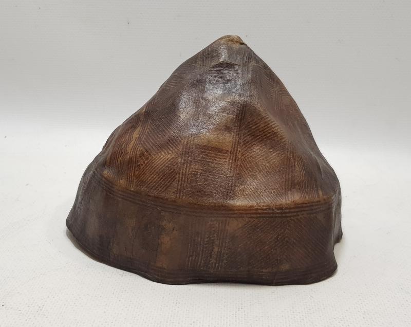 OSMANLI DÖNEMİ DERİ PAPAZ ŞAPKASI