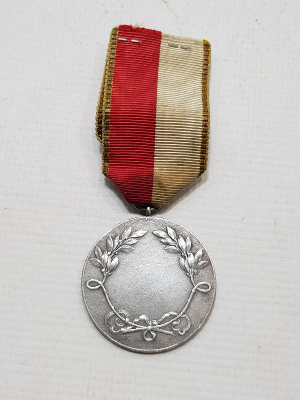 OSMANLI DÖNEMİ GÜMÜŞ SPOR MADALYASI