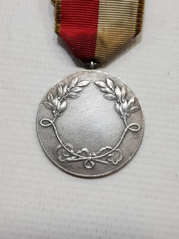 OSMANLI DÖNEMİ GÜMÜŞ SPOR MADALYASI