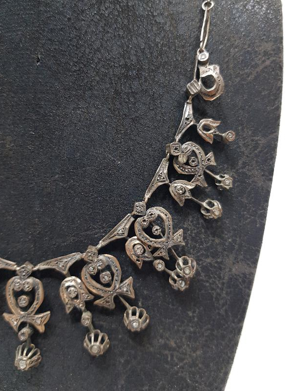 OSMANLI DÖNEMİ SU YOLU MODEL ÇOK NADİR ELMAS GERDANLIK 