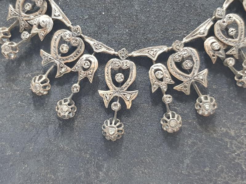 OSMANLI DÖNEMİ SU YOLU MODEL ÇOK NADİR ELMAS GERDANLIK 