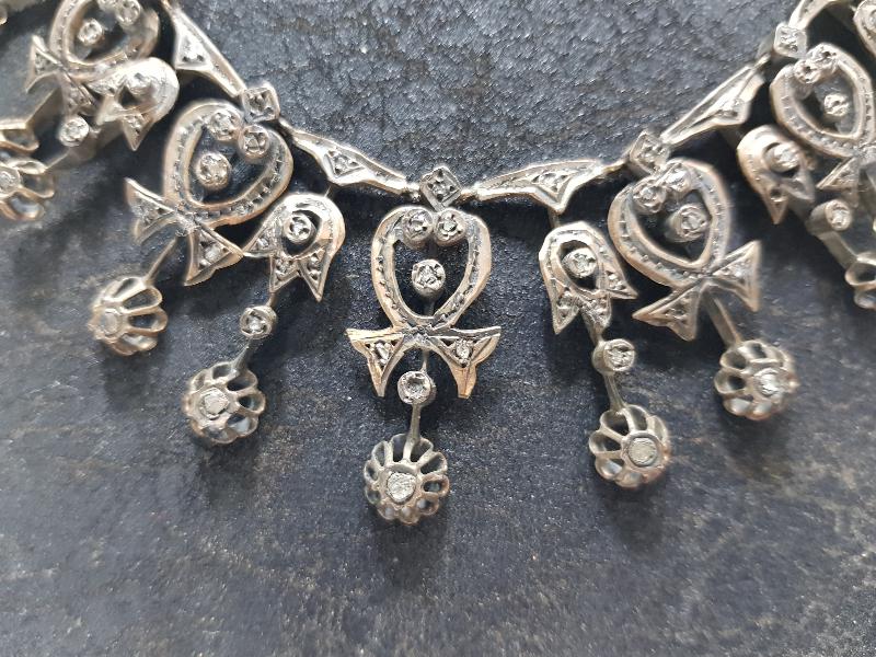 OSMANLI DÖNEMİ SU YOLU MODEL ÇOK NADİR ELMAS GERDANLIK 