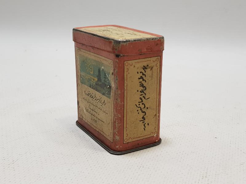 OSMANLICA YAZILI İLAÇ KUTUSU