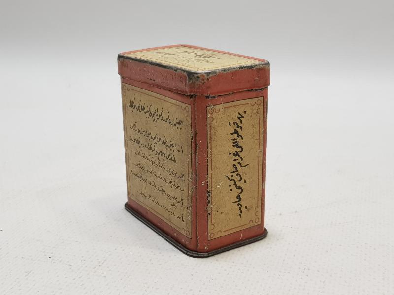 OSMANLICA YAZILI İLAÇ KUTUSU