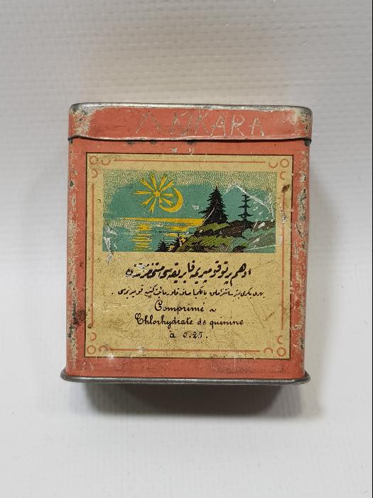 OSMANLICA YAZILI İLAÇ KUTUSU