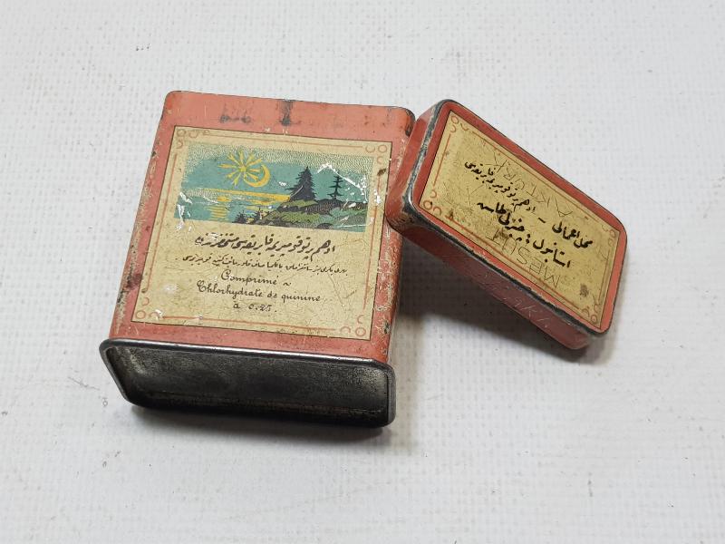 OSMANLICA YAZILI İLAÇ KUTUSU