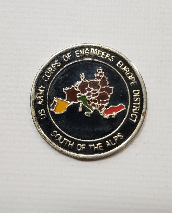 AMERİKAN ORDUSU MÜHENDİSLER BİRLİĞİ NİN TÜRKİYE KONULU MADALYASI
