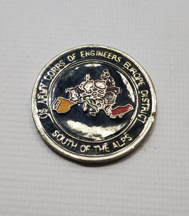 AMERİKAN ORDUSU MÜHENDİSLER BİRLİĞİ NİN TÜRKİYE KONULU MADALYASI