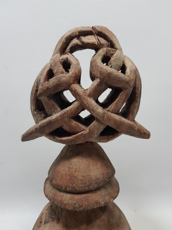 ANTİKA TEKKE İŞİ AHŞAP ALEM