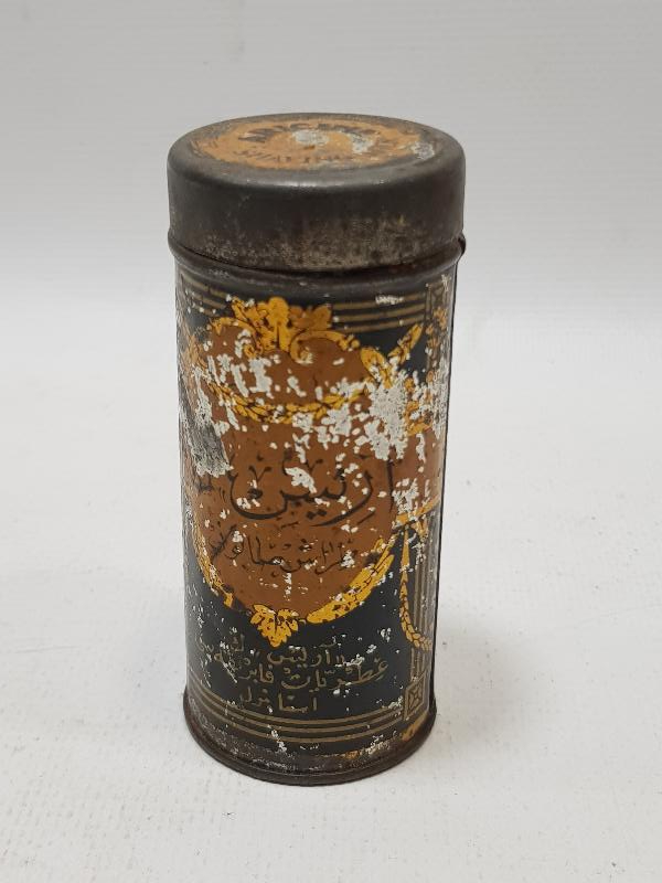 CONSTANTİNOPLE - OSMANLICA YAZILI TIRAŞ SABUNU KUTUSU