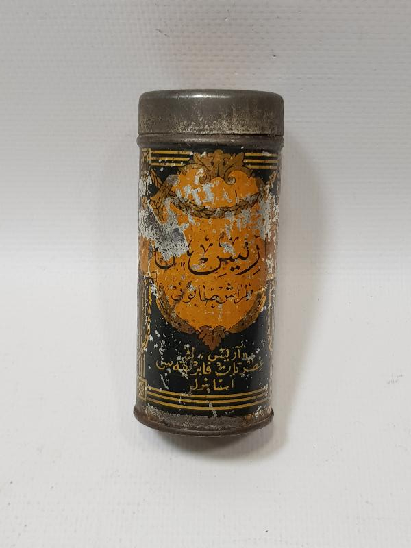 CONSTANTİNOPLE - OSMANLICA YAZILI TIRAŞ SABUNU KUTUSU