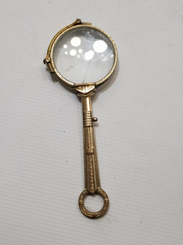 OSMANLI DÖNEMİ ALTIN KAPLAMA OKUMA GÖZLÜĞÜ - OPERA GÖZLÜĞÜ