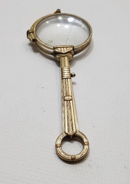 OSMANLI DÖNEMİ ALTIN KAPLAMA OKUMA GÖZLÜĞÜ - OPERA GÖZLÜĞÜ