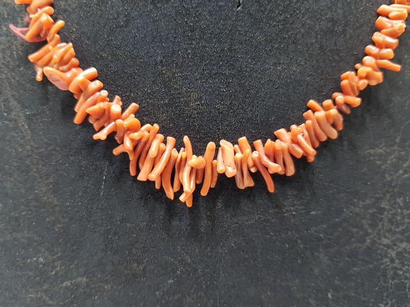 OSMANLI DÖNEMİ MERCAN TAŞLI GERDANLIK