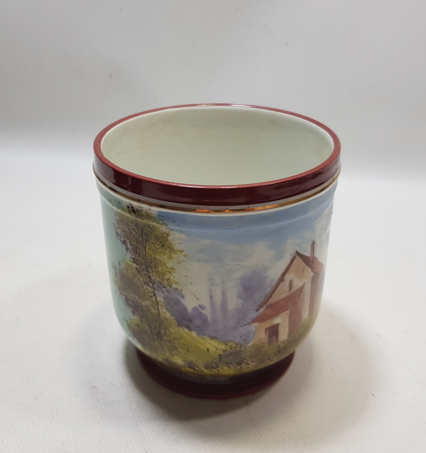 1900 BAŞLARI TAMAMI EL BOYAMA BÜYÜK BOY FRANSIZ SAKSI