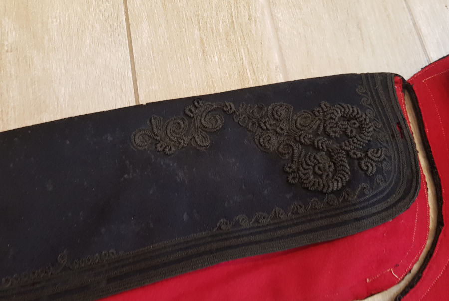 OSMANLI DÖNEMİ İBRİŞİM İŞLEMELİ EFE KARTAL KANADI