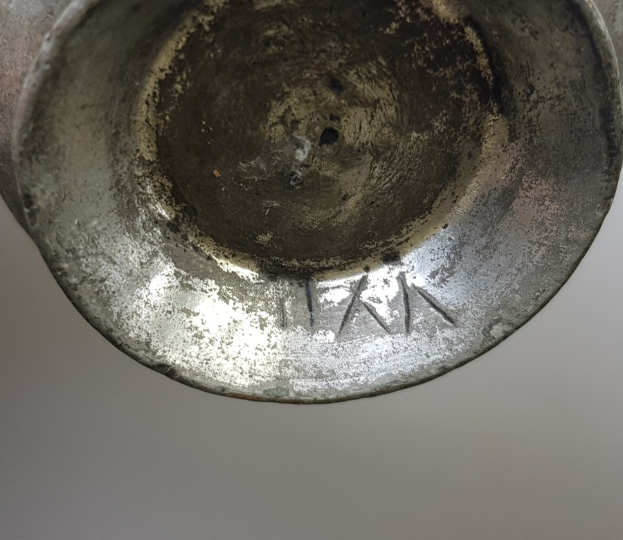 OSMANLI DÖNEMİ NADİR FORMDA YILAN BAŞI TUTMAÇLI TOMBAK SAKIZLIK