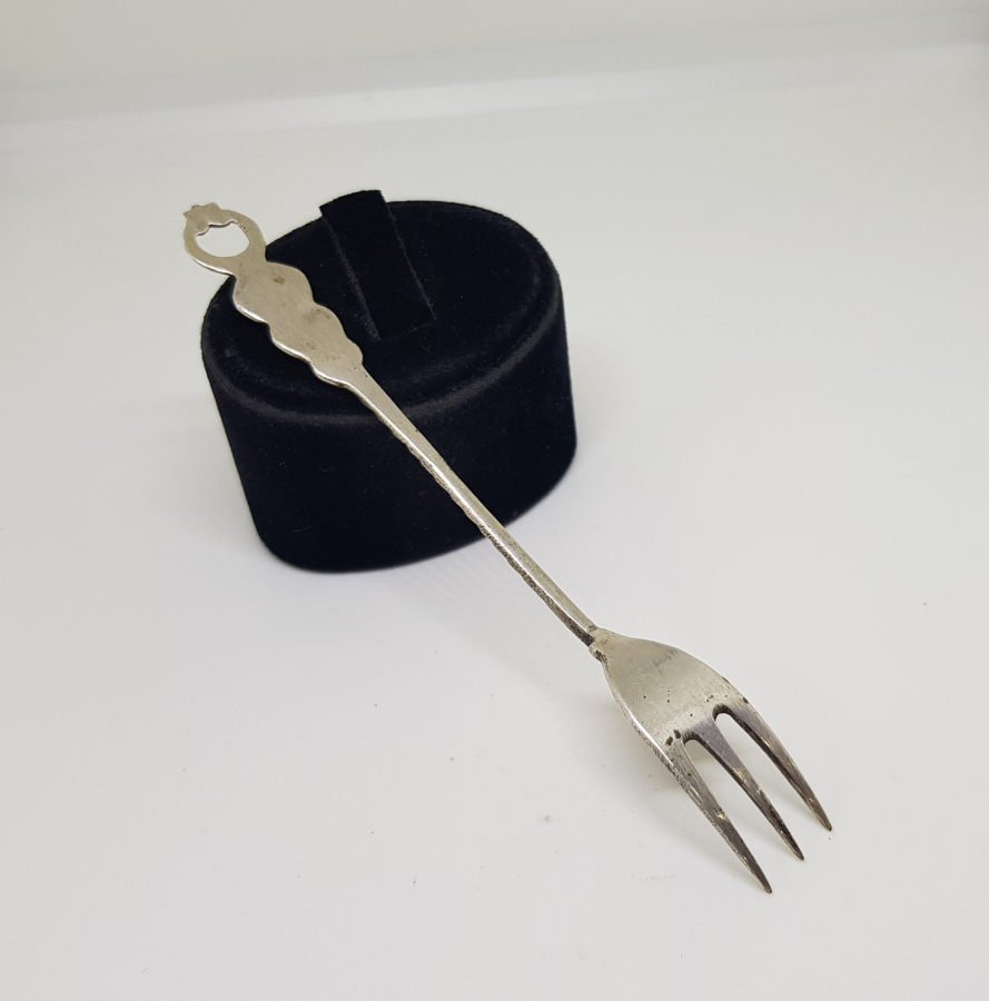 SAPI OSMANLICA İSTANBUL YAZILI LİMON ÇATALI