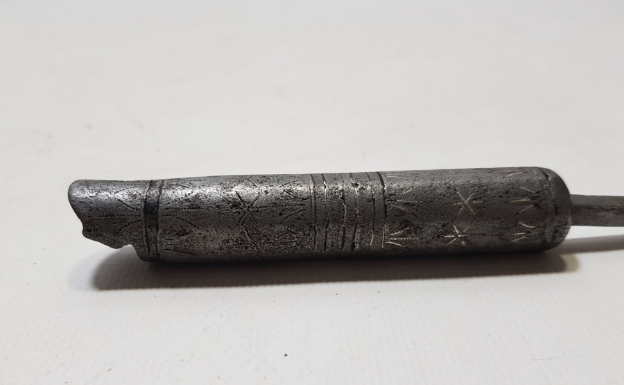 ÜZERİ GÜMÜŞ ÇAKMA İŞÇİLİKLİ OSMANLI DÖNEMİ YENİÇERİ BARUTÖLÇER