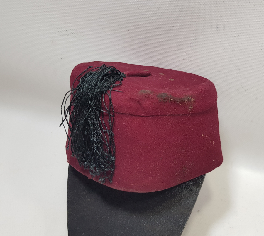 1930LARDAN ŞAPKA DEVRİMİNE RAĞMEN YAPILMIŞ ÇOK NADİR FES